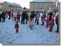 Rozsvícení vánočního stromu s vypouštěním balonků s přáníčky pro Ježíška 8.12.2012.
