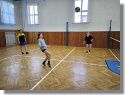 Turnaj v nohejbale v tělocvičně Hvězdlice