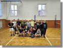 Turnaj v nohejbale v tělocvičně Hvězdlice