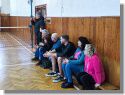 Turnaj v nohejbale v tělocvičně Hvězdlice